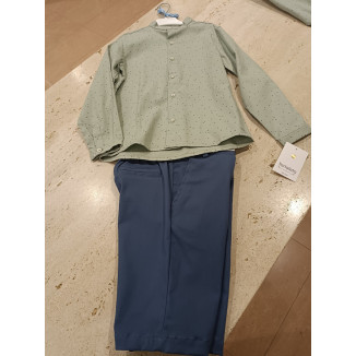 Conjunto 2p Verde/Azul