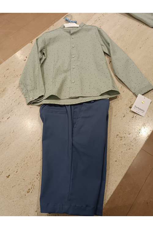 Conjunto 2p Verde/Azul