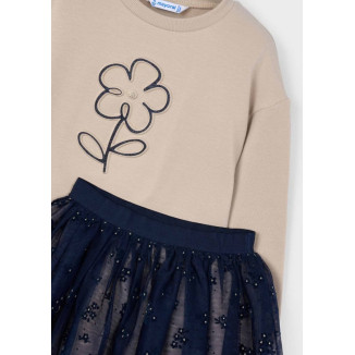 Conjunto 2p Falda Tul