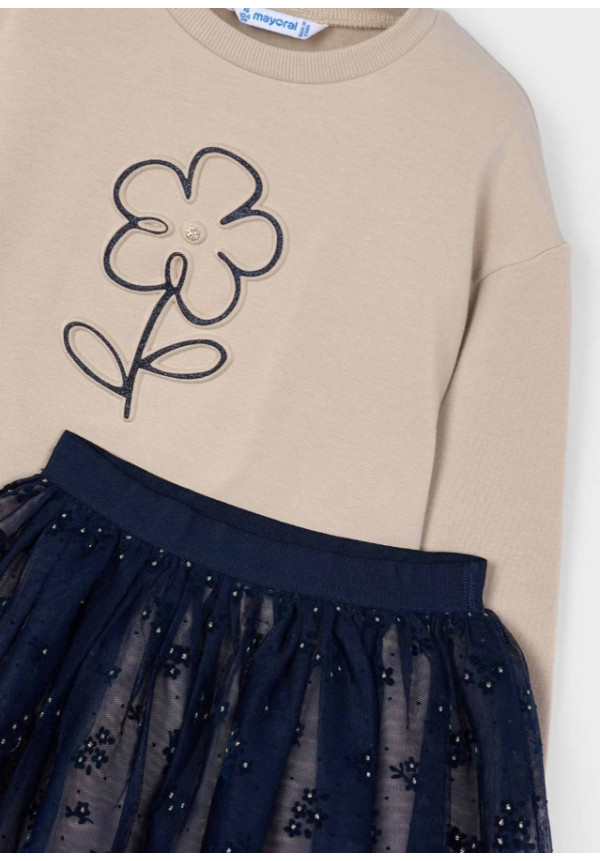 Conjunto 2p Falda Tul