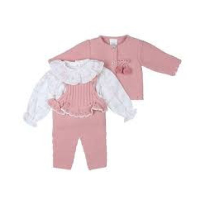 Conjunto 3p Pompom