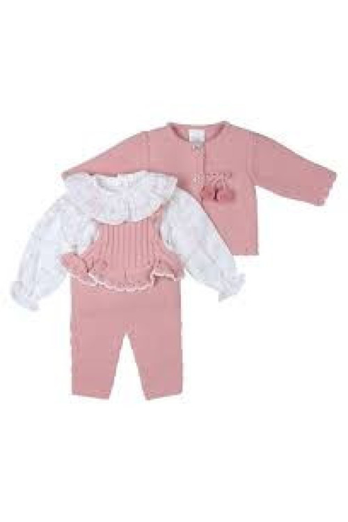 Conjunto 3p Pompom