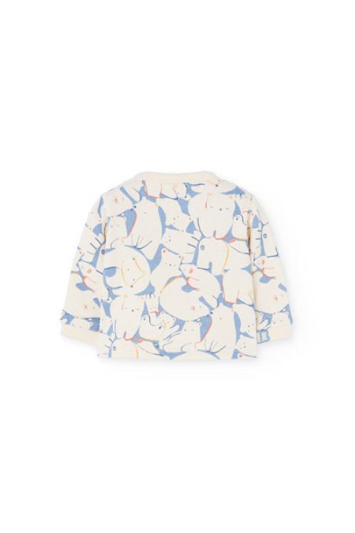 Chandal 2p Estampado Azul