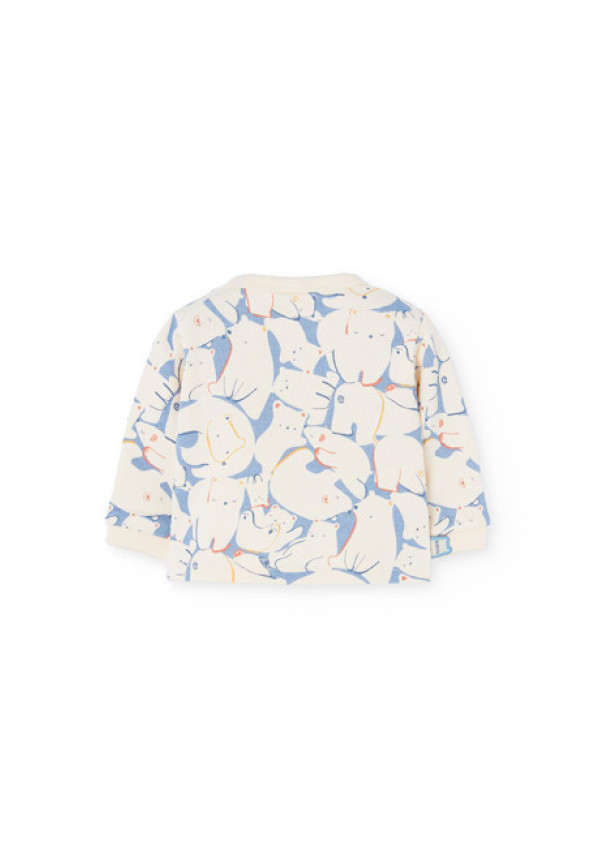 Chandal 2p Estampado Azul