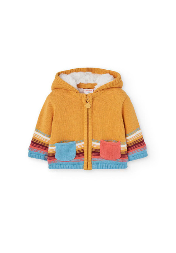 Chaqueta Tricot Amarilla