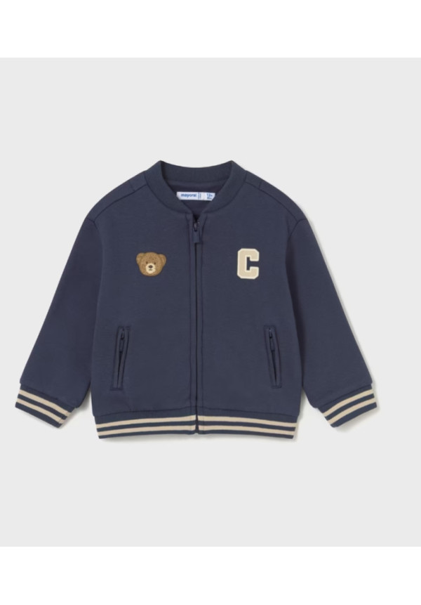 Sudadera Cremallera Oso