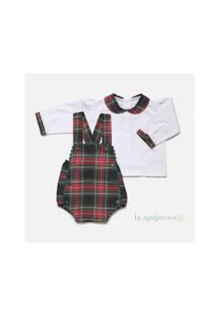 Peto + Camisa Cuadros