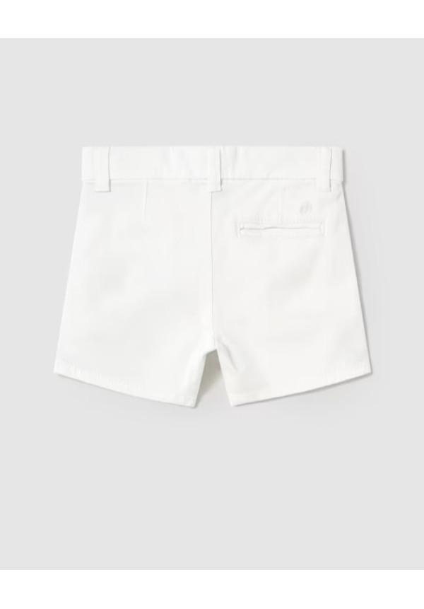 Pantalón Chino Corto Blanco