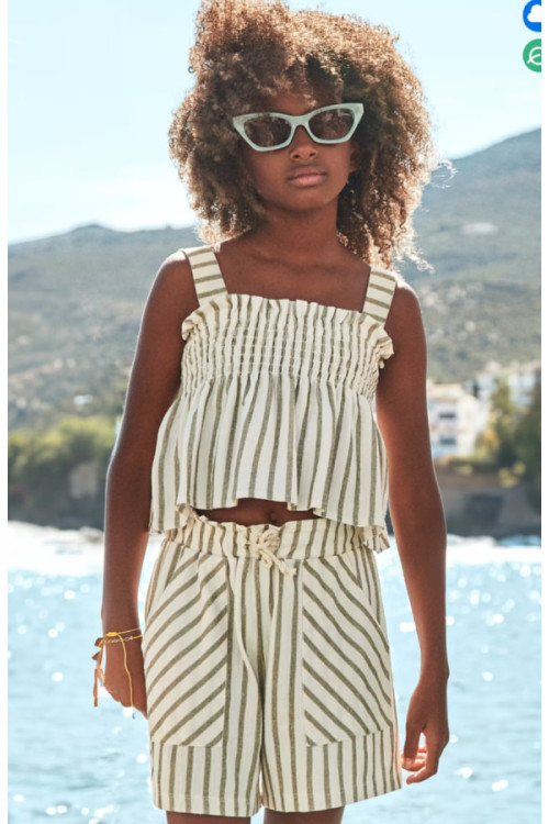 Conjunto 2p Rayas Laurel