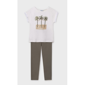 Conjunto Leggins 2p Musgo