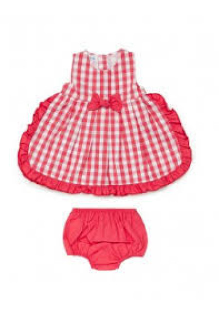 Vestido + Braga Cuadritos 