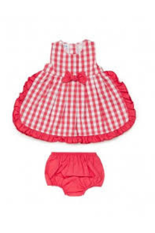 Vestido + Braga Cuadritos 