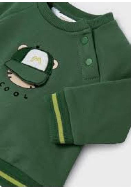 Sudadera Gorra Verde