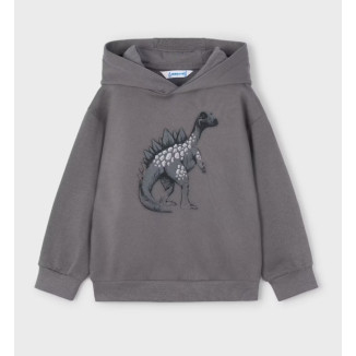 Sudadera Relieve Gris