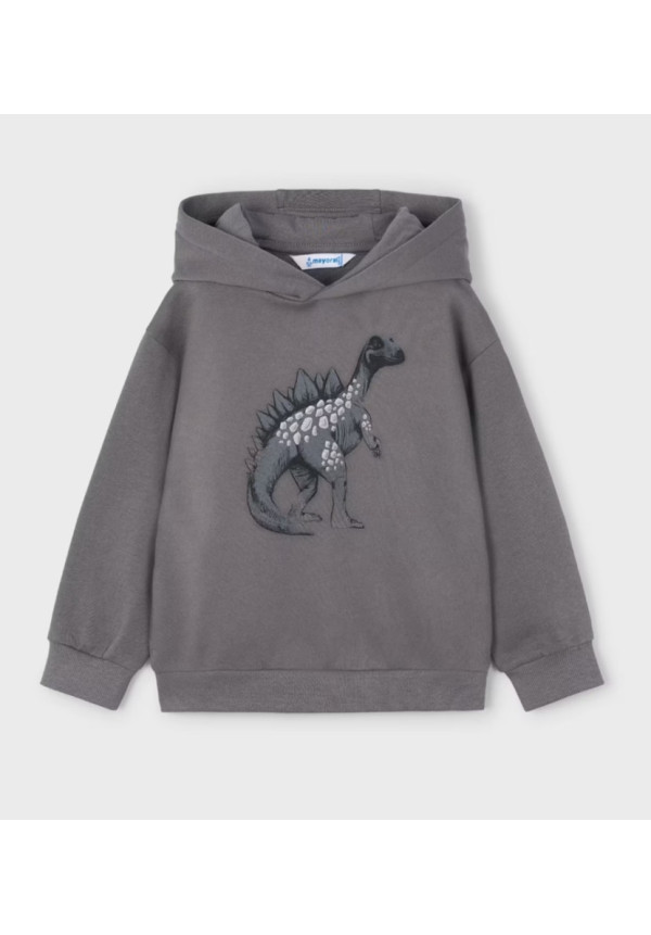 Sudadera Relieve Gris