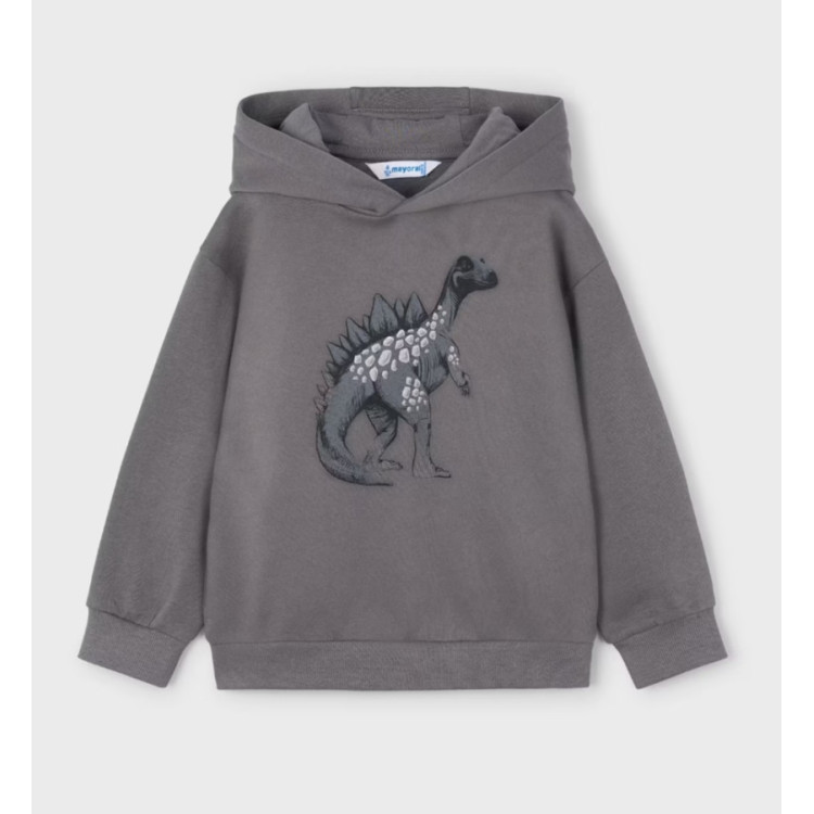 Sudadera Relieve Gris