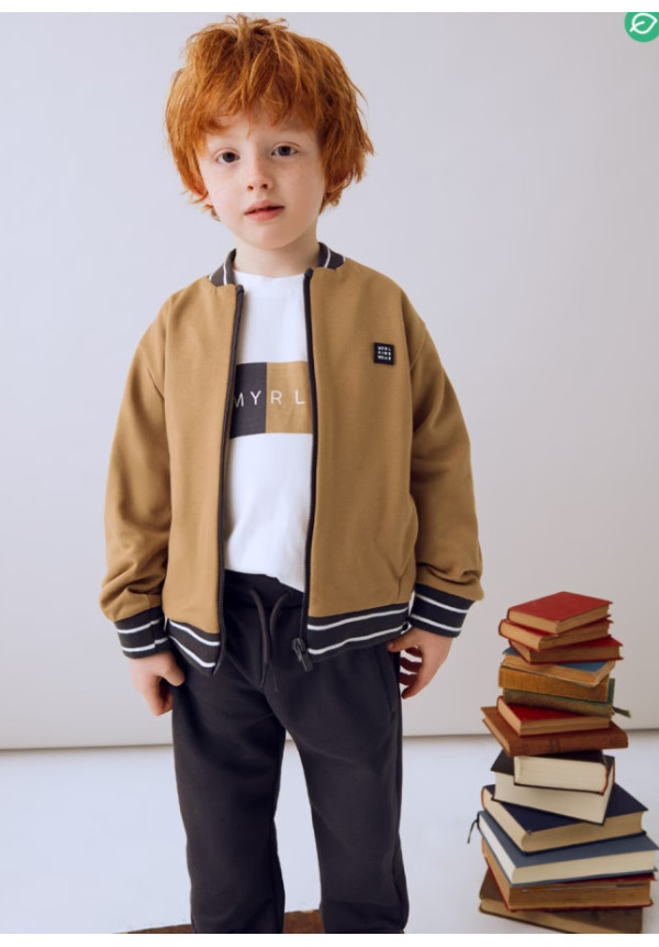 Chandal 3p Caramelo