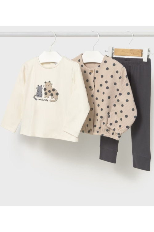 Conjunto Leggings 3p Plomo