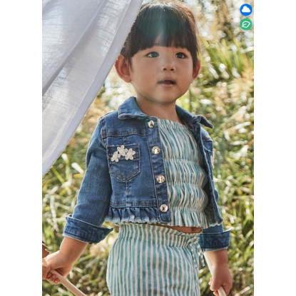 Chaqueta Vaquera Azul Medio