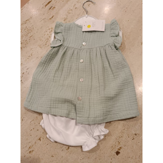 Vestido + Braga Verde