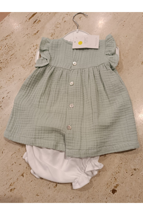 Vestido + Braga Verde