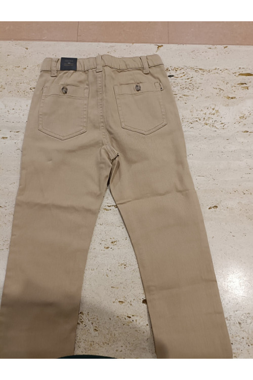Pantalón Vaquero Jogger Almendra