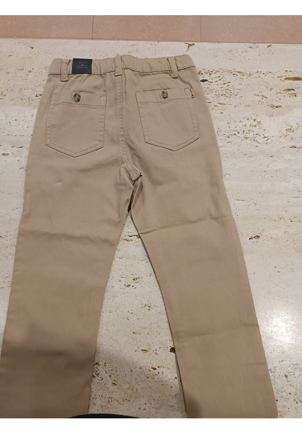 Pantalón Vaquero Jogger Almendra