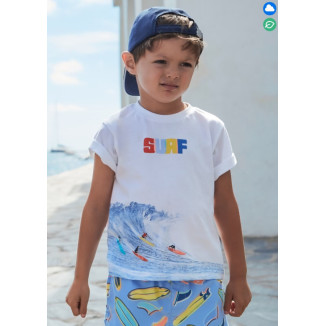 Camiseta M/C Surf Blanco