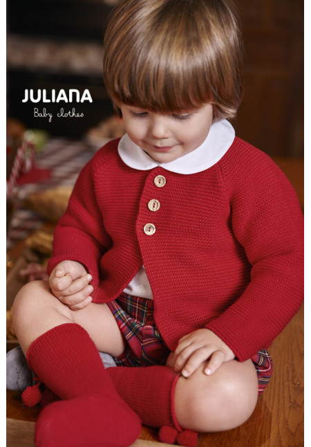 Conjunto 3p Cuadros Rojo