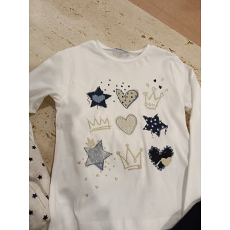 Chandal 3p Estrellas Marino