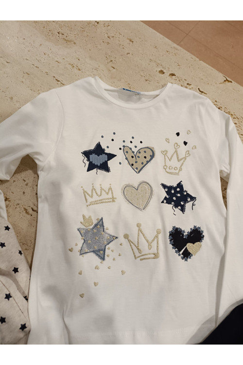 Chandal 3p Estrellas Marino