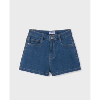 Pantalón Vaquero Corto Básico Medio