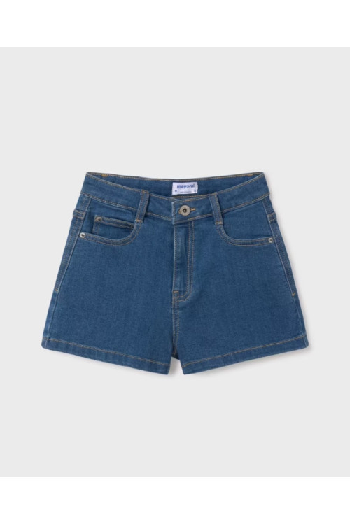 Pantalón Vaquero Corto Básico Medio