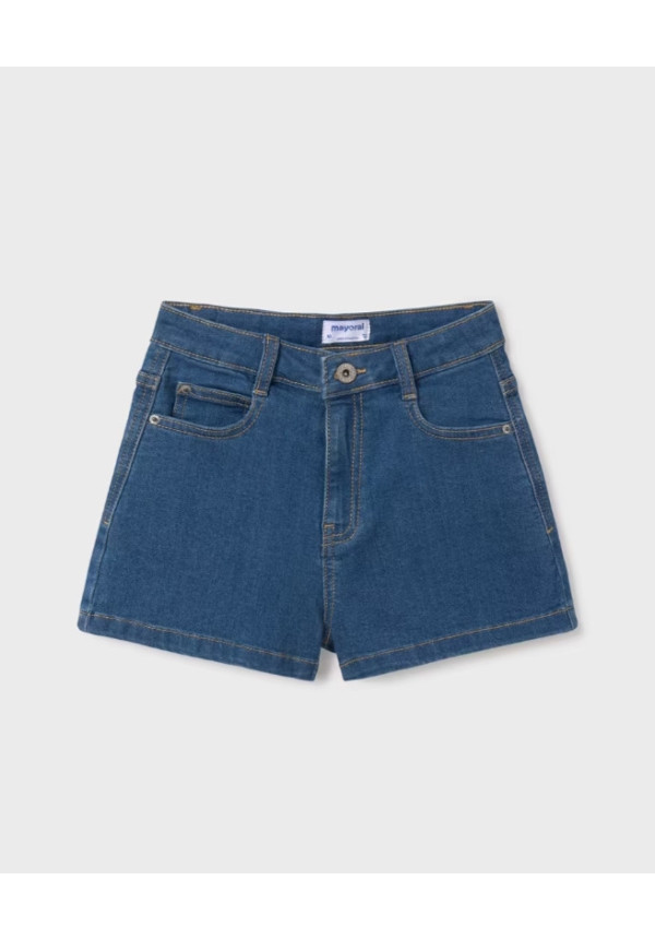 Pantalón Vaquero Corto Básico Medio