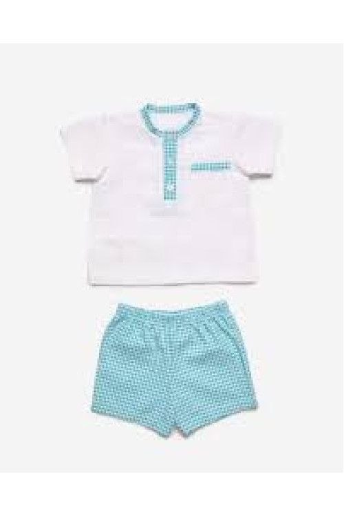 Conjunto 2p Turquesa