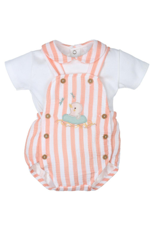 Conjunto Peto 2p Coral