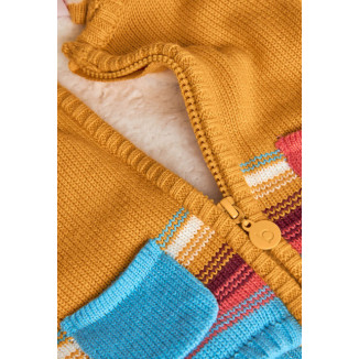 Chaqueta Tricot Amarilla