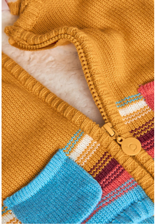 Chaqueta Tricot Amarilla