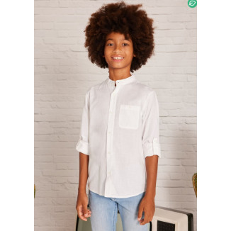Camisa M/L Blanco