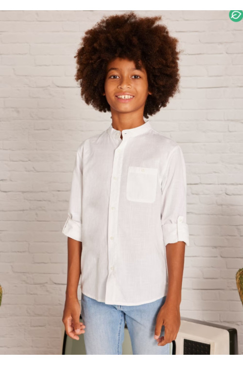Camisa M/L Blanco
