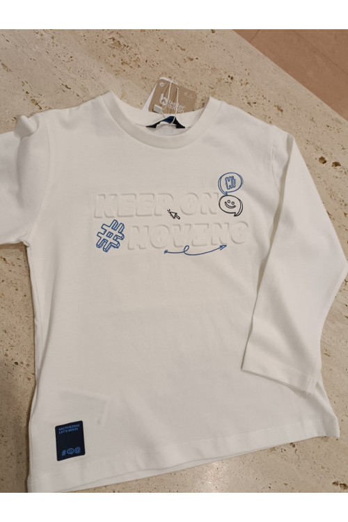 Camiseta Keep Nata