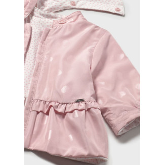 Cortavientos Reversible Rosa Baby