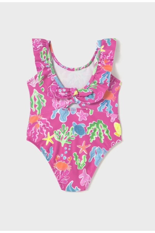 Bañador Estampado Fucsia