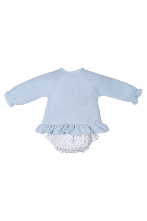 Conjunto 2p Oso Azul