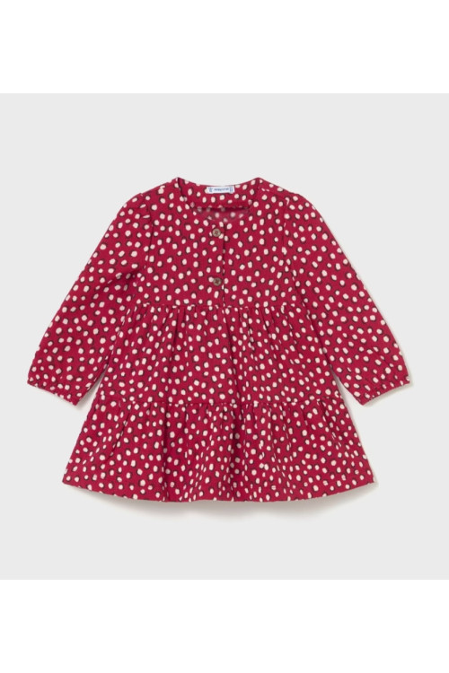 Vestido Rojo Puntos