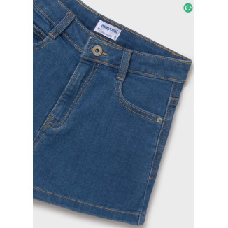 Pantalón Vaquero Corto Básico Medio