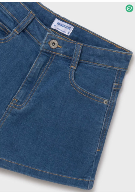 Pantalón Vaquero Corto Básico Medio