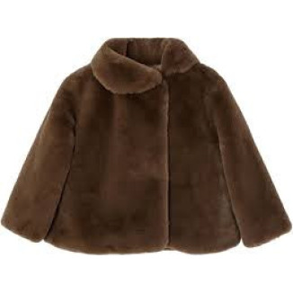 Abrigo Pelo Marrón