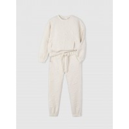Chandal 2p Flores Beige