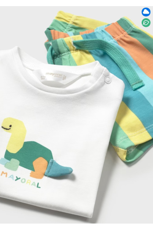 Conjunto 2p Dinosaurio Loro